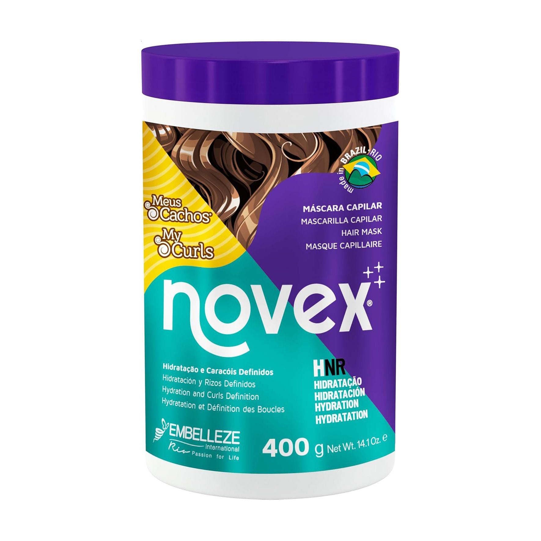Маска Novex My Curls Mask для кучерявого волосся, 400 г